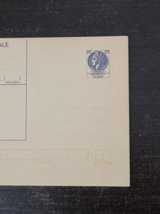 Set 4 Cartoline Postali Italiane Vintage