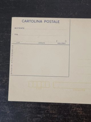 Set 4 Cartoline Postali Italiane Vintage
