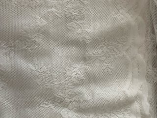 Cortinas largas de encaje blancas Ikea