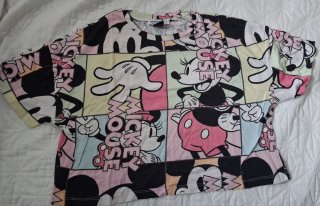 Camiseta corta Stradivarius Mickey Mouse S