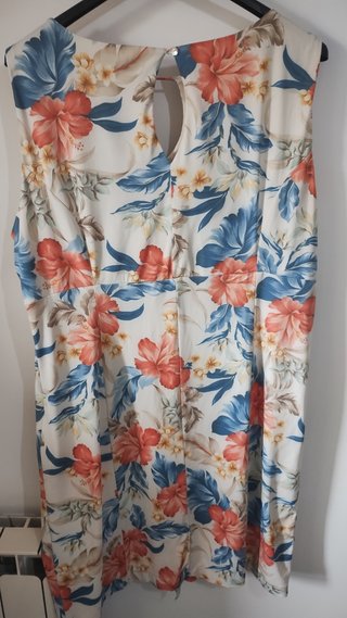 Vestido Verano Estampado Talla 52
