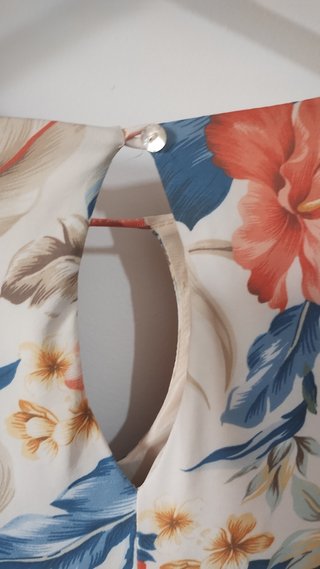 Vestido Verano Estampado Talla 52