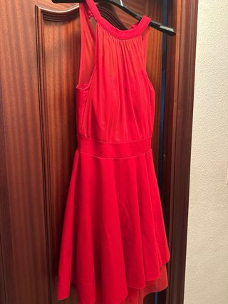 Vestido rojo talla S