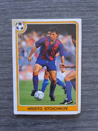 Hristo Stoichkov FC Barcelona Panini 92-93