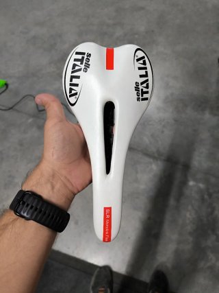 Sillín Selle Italia SLR Monolink Flow Blanco