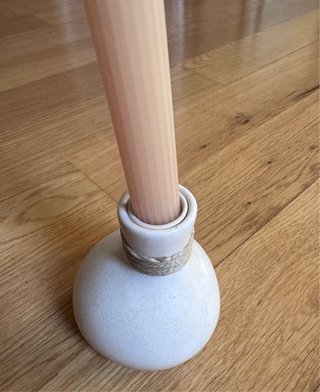 Candelabro Maisons du Monde y vela
