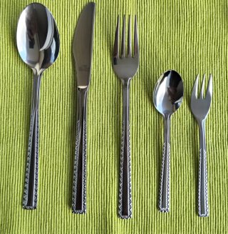 Set completo posate Amil Acciaio inossidabile