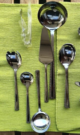 Set completo posate Amil Acciaio inossidabile