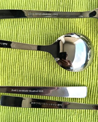 Set completo posate Amil Acciaio inossidabile