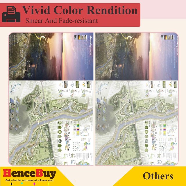 HENCEBUY T40D Cartuchos Epson SC‑T2100 T3100 4Pack
