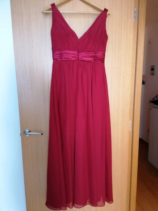 Vestido de fiesta rojo
