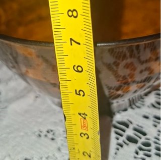 Tara!! 9 Cuencos/tazones Duralex ámbar y verde