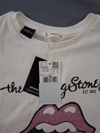 Camiseta MNG Rolling Stones Talla M
