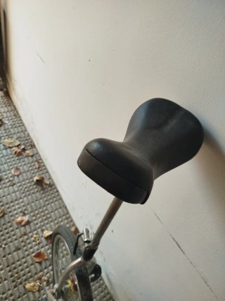 Monociclo plateado