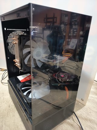 Torre PC I5 Negra con iluminacion