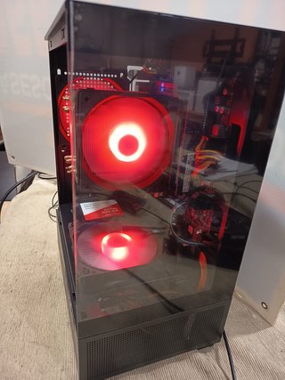 Torre PC I5 Negra con iluminacion