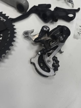 Lote componentes bicicleta