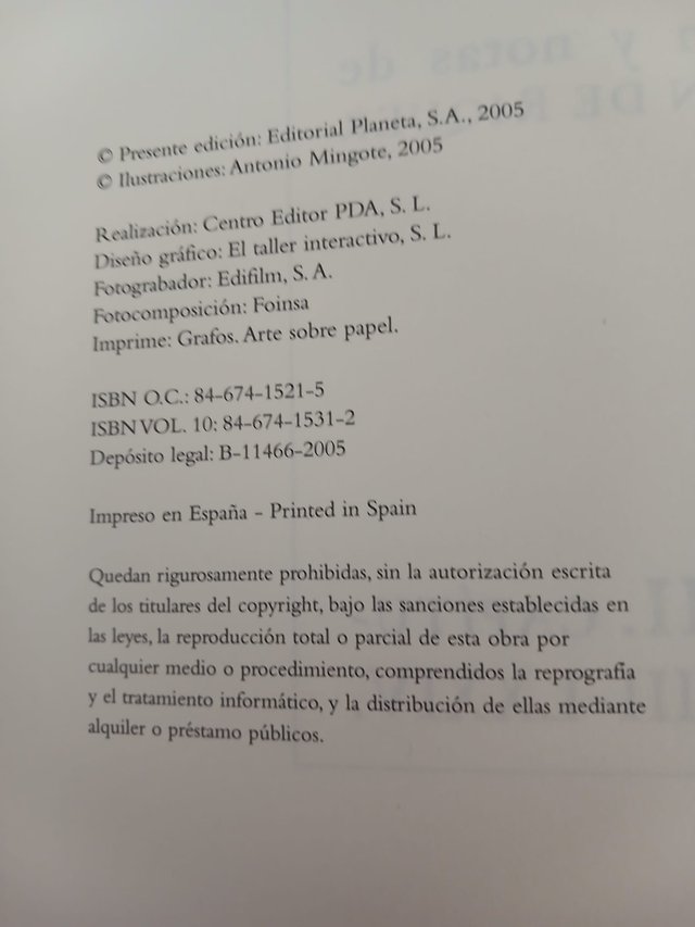 DON QUIXOTE DE LA MANCHA. 10 TOMOS