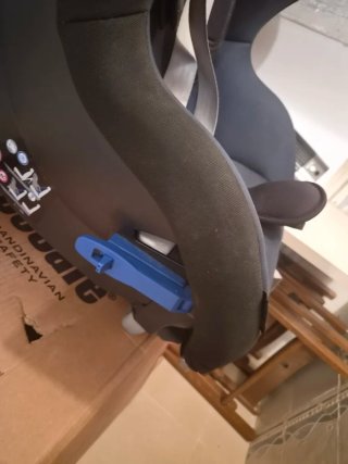 Silla coche Britax a contramarcha