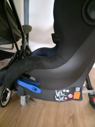 Silla coche Britax a contramarcha