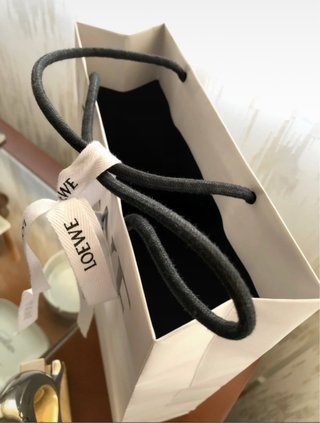 Bolsa Loewe Blanca y negra
