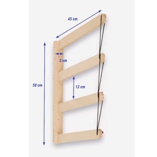 Soporte Pared Tablas Surf Madera
