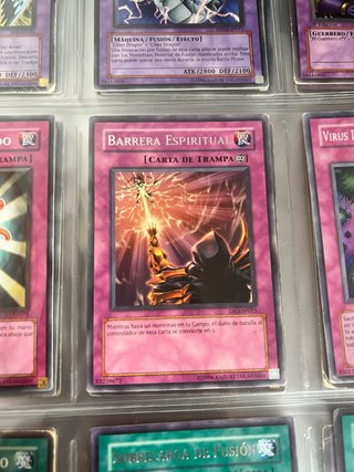 Carta Yu-Gi-Oh! Barrera Espiritual DR3-SP051