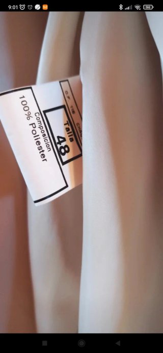 Chaquetón de pelo EMAF beige