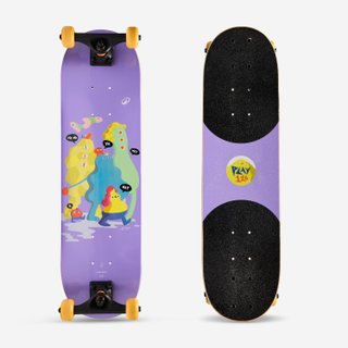 Skateboard Completo Niños de 3 - 7 años Play 120 Friends