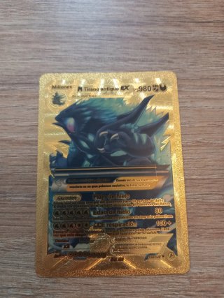 Carta Pokémon M Tirano Antiguo EX 980 HP