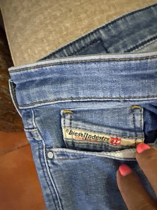 Vaqueros Diesel Azules. Puesto una sola vez