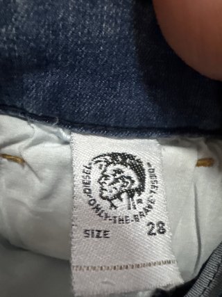 Vaqueros Diesel Azules. Puesto una sola vez