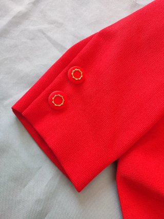 Blazer rojo vintage talla 40