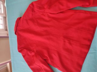 Blazer rojo vintage talla 40