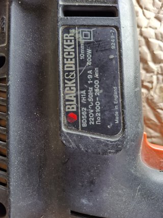 Taladro Black & Decker BD562 400W