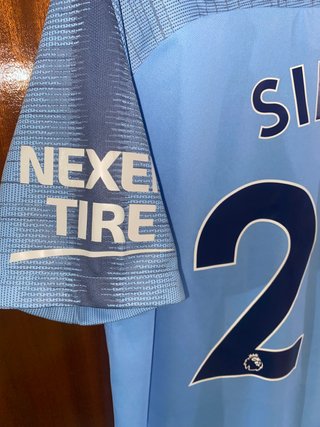 Camiseta Silva Mánchester City 21 18/19