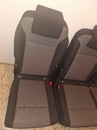 Asientos Toyota Proace 2025 (2ª/3ª fila)