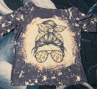 Camiseta Estampada Mujer Talla L