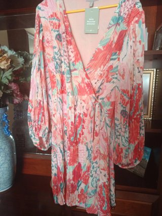 Vestido estampado floral sin estrenar