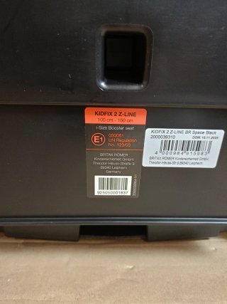 Silla Coche Bebe Britax Romer Kidfix 2 Z-Line