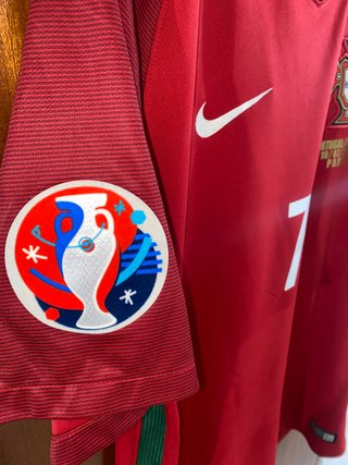 Camiseta Portugal Final Eurocopa 2016 Ronaldo