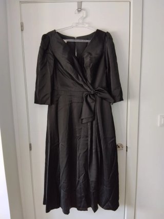 Vestido negro invitada boda
