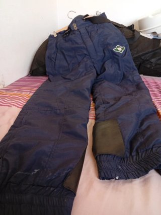Pantalón de esquiar azul