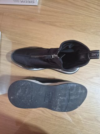 Botas XTi Talla 40 Negras con Cremallera