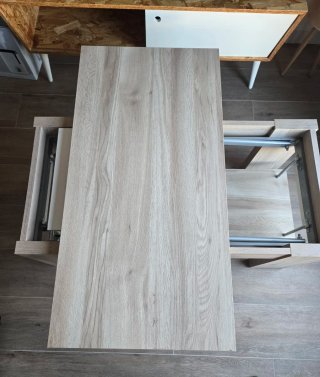 Mesa de centro extensible madera