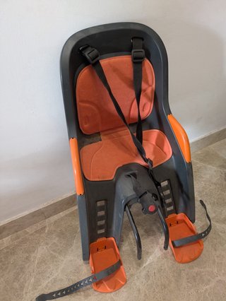 Silla portabebés para bicicleta