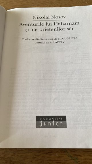 Aventurile lui Habarnam şi ale prietenilor săi