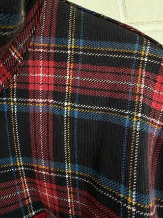 Sudadera cuadros escoceses capucha LEVIS talla XXL