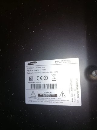 Samsung 46 Smart TV 3D Serie 7
