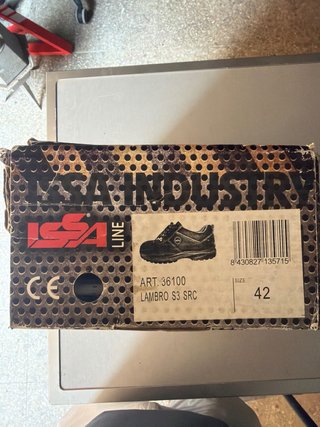 Botas de seguridad ISS Talla 42